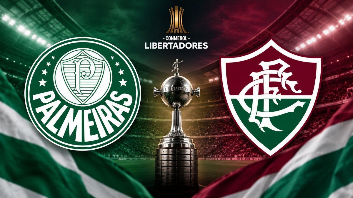 Palmeiras e Fluminense divulgam escalações para semifinal decisiva da Libertadores